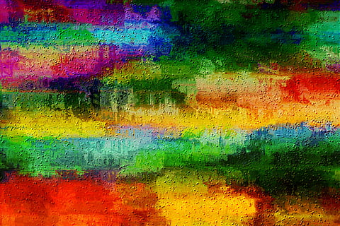 patró, textura, fons, color, art, barrejar, colorit, llista, rectangles, resum, fons de pantalla, tela, lloc, raspall, aquarel·la, multicolor, color taronja, color vibrant, pintura, art i artesania, creativitat, cap gent, pintat, pintures, imatge pintada, marc complet, groc, pintura d'art, traç de pinzell, primer pla, color verd, efecte texturat, porpra, color saturat, 5K, CC0, domini públic, lliure de regalies