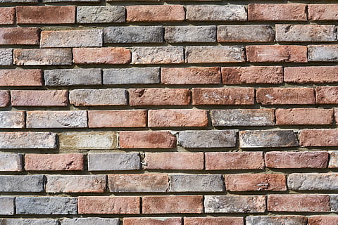 cegła, Ściana, tekstura, wzór, czerwony, Pomarańczowy, tło, geometryczny, prostokąt, grafika, kolor, dekoracje, architektura, budynek, solidny, sarmiento, kamień, Kennedy, stary, dekoracja, dekoracyjny, abstrakcyjny, projekt, tła, pełna ramka, ceglana ściana, zbudowana struktura, funkcja budowy ścian, teksturowane, żadnych ludzi, powtórzenie, dzień, na dworze, szorstki, zbliżenie, brązowy, na zewnątrz budynku, beton, 8K, CC0, domena publiczna, darmowe zdjęcia