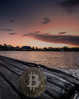 test, víz, hajnal, bitcoin logó szövegbevonat, Bitcoin, blockchain, felhők, cryptocurrency, szürkület, este, tó, fém, szabadban, napnyugta, ég, festmények - természet, szépség a természetben, felhő - ég, narancsszín, fa - anyag, természet, nem ember, szám, szöveg, közlés, nyugodt jelenet, nyugalom, szállítás, 4K, CC0, közkincs, jogdíjmentes