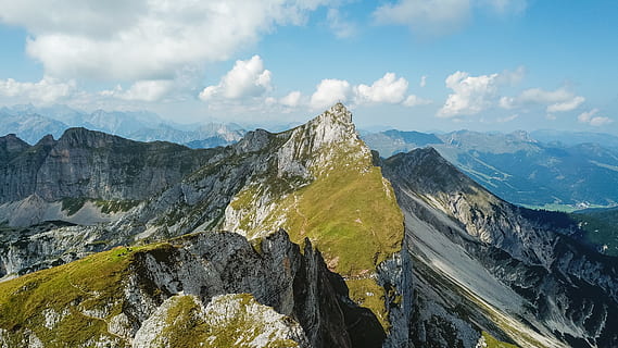 puncak gunung, alam, di luar rumah, gunung, pegunungan, puncak, pegunungan rofan, Austria, pemandangan, aktivitas santai, petualangan, cuaca, mavicpro, djimavicpro, dji, lereng, gurun, pedesaan, Es, tanjung, langit, scenics - alam, keindahan di alam, awan - langit, batu, adegan yang tenang, lingkungan Hidup, adegan non-urban, ketenangan, batu - benda, padat, hari, tidak ada orang, terpencil, idilis, geografi fisik, pembentukan, 4K, CC0, domain publik, bebas royalti