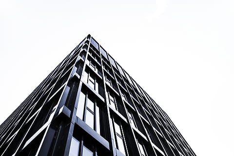 edit, skyscraper, building, high, city, architecture, structure, urban, low angle view, built structure, building exterior, sky, clear sky, copy space, nature, no people, day, modern, outdoors, window, office building exterior, office, tall - high, glass - material, 5K, CC0, public domain, royalty free