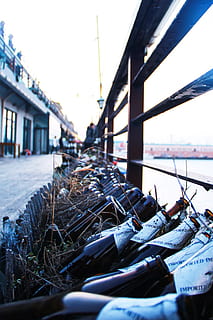 dalian, transport, architektura, zbudowana struktura, dzień, woda, Natura, niebo, na zewnątrz budynku, żadnych ludzi, połączenie, środek transportu, statek morski, most, most - struktura stworzona przez człowieka, rzeka, skupić się na pierwszym planie, na dworze, selektywne skupienie, Miasto, 4K, CC0, domena publiczna, darmowe zdjęcia
