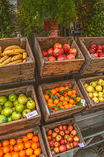 italy, food, food and drink, healthy eating, fruit, freshness, wellbeing, box, container, market, large group of objects, crate, choice, orange color, retail, for sale, variation, no people, day, market stall, vegetable, orange, outdoors, box - container, ripe, 5K, CC0, public domain, royalty free