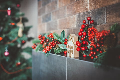 cerejas vermelhas, plantar, enfeite, casa, ramo, convicção, folhagem, decoração, estrelas, luz de fada, final de semana, feriado, brinquedos, luzes, família, festa, sala, Pinheiro, presente de Natal, Véspera de Ano Novo, vermelho, Natal, celebração, Decoração de Natal, árvore, fruta, Comida, natureza, ninguém, Enfeite de natal, foco seletivo, dia, árvore de Natal, comida e bebida, evento de feriado, ao ar livre, frutos de baga, 4K, CC0, domínio público, royalty free