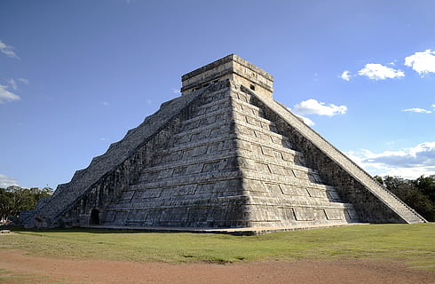 Mexico, Chichen itza, ruiner, historisk, rejse, pyramide, himmel, historie, fortiden, arkitektur, gamle civilisation, gammel, bygget struktur, rejsemål, dag, natur, turisme, sted for tilbedelse, bygning udvendig, blå, arkæologi, sky - himmel, udendørs, 2K, CC0, offentligt domæne, royaltyfrie