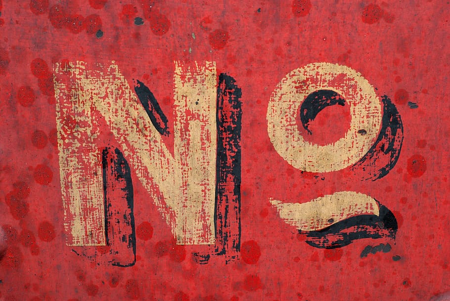 les lletres, text, no, paret, vermell, pintura, art, primer pla, metall, cap gent, nombre, vell, comunicació, resistent, rovellat, funció de construcció de parets, artesania, art i artesania, a l'interior, material de fusta, textura, paper, marc complet, patró, 4K