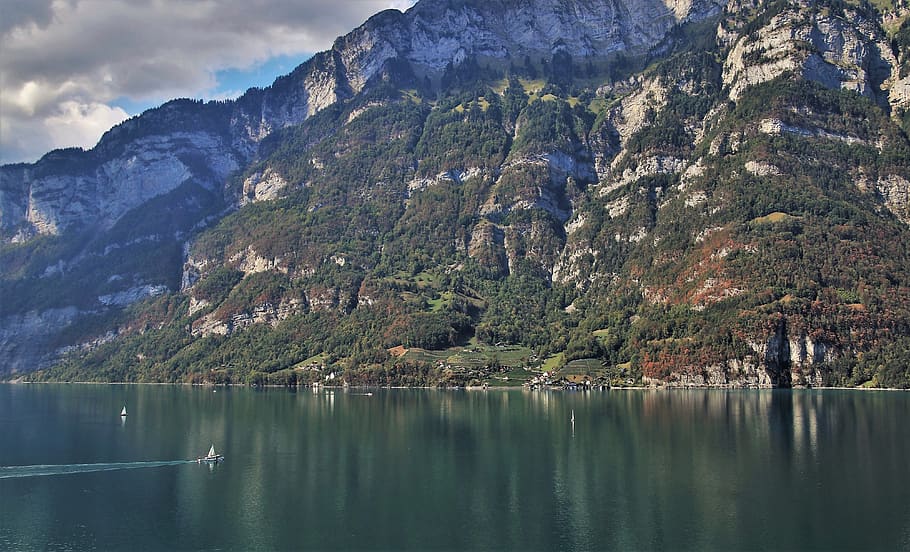 montagne, lago, alpino, cime, alto, sentieri, paesaggio, giro, montagna, scenics - natura, bellezza nella natura, acqua, scena tranquilla, lungomare, riflessione, natura, la tranquillità, giorno, scena non urbana, idilliaco, catena montuosa, albero, pianta, all'aperto, nessuno, cielo, formazione, 4K