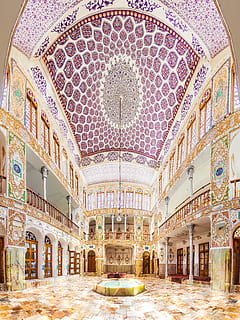 edifici buit, arquitectura, estructura construïda, edifici, sostre, patró, cap gent, a l'interior, arc, lloc de culte, art i artesania, destinacions de viatge, equips d’il·luminació, disseny, cúpula, ornamentat, dia, cultura i entreteniment artístic, fresc, mural, luxe, 5K, CC0, domini públic, lliure de regalies