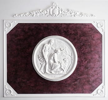 interior, desenhar, design de interiores, estuque, branco, cor, Olimpo, dentro de casa, ninguém, fechar-se, tiro do estúdio, representação humana, representação, visão de alto ângulo, metal, filtro de pós-produção automática, construir, ainda vida, arte e Artesanato, diretamente acima, prateado colorido, impressão de transferência, prata - metal, riqueza, ordem, forma, escultura - produto artesanal, despesa, luxo, ornamentado, 4K, CC0, domínio público, royalty free