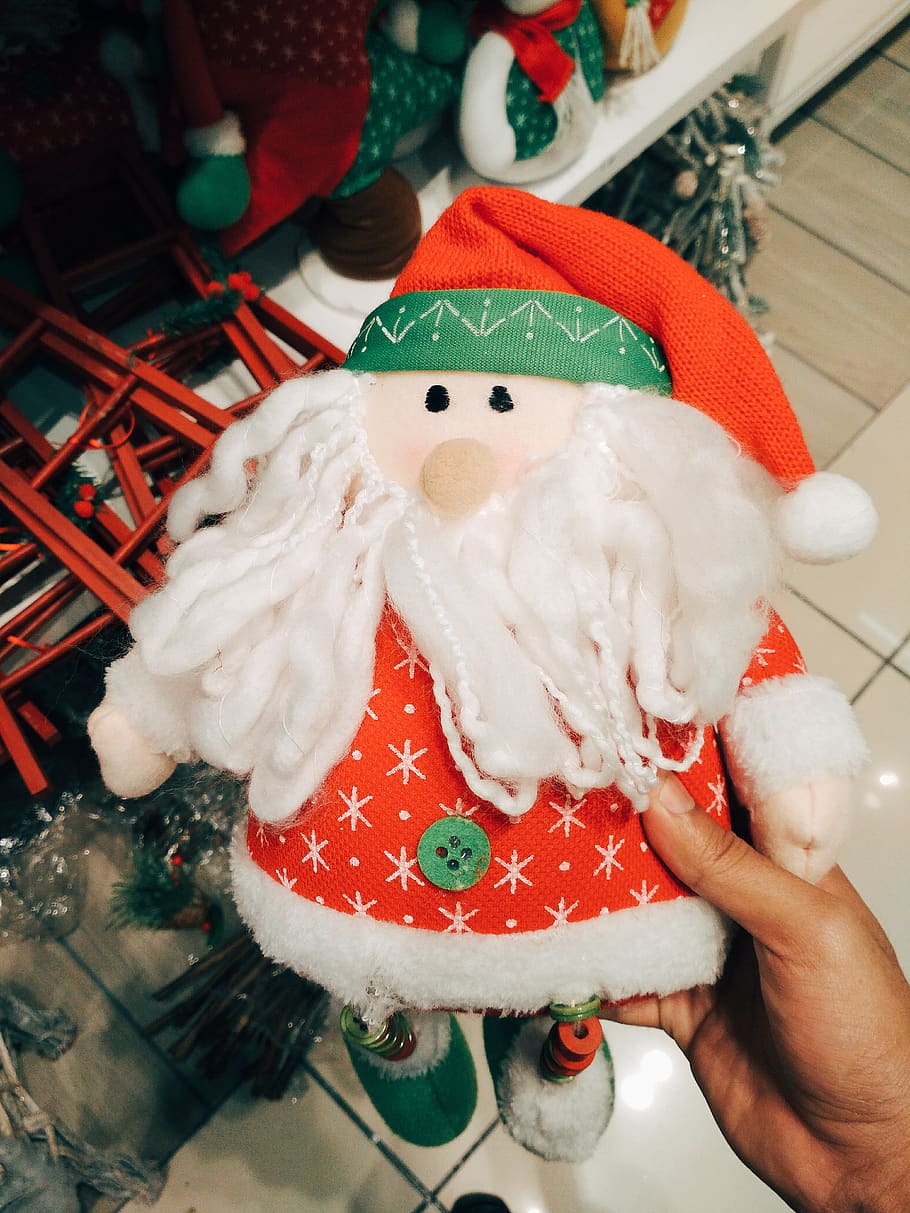 papa noel, Dovolená, zastoupení, lidské zastoupení, umění a řemesla, Vánoce, lidské ruky, uvnitř, oslava, tvořivost, ruka, jedna osoba, mužská podobnost, vánoční dekorace, detail, dekorace, část lidského těla, skutečných lidí, jídlo, hospodářství, perník cookie, vánoční ozdoba, prst, 4K