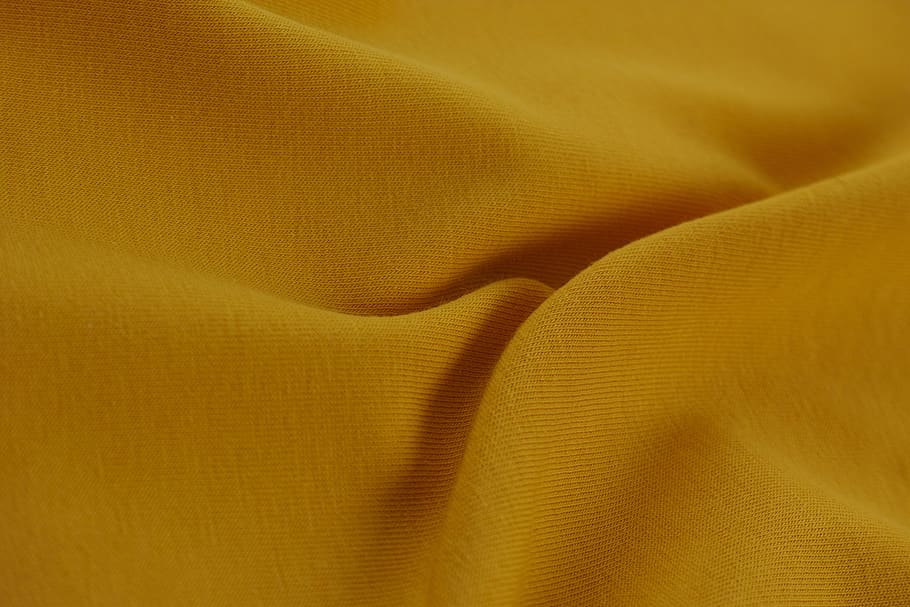 giallo, tessuto, struttura, sfondo, sfondi, astratto, messa a fuoco selettiva, copertina, cotone, modello, macro, tessile, dettaglio, orizzontale, nessuno, tessitura, lana, copia spazio, morbidezza, morbido, design, capi di abbigliamento, Prodotto, bellissimo, moda, estetica, strutturato, fotogramma intero, Materiale, avvicinamento, increspato, spiegazzato, lusso, ricchezza, modello d'onda, in casa, brillante, colore vibrante, piegato, sfondi astratti, effetto strutturato, illuminata, fluente, 8K