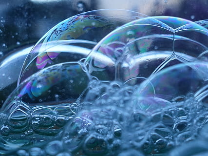 bolle, bolla, modello, arcobaleno, blu, struttura, sfera, acqua, natura, macro, sapone, avvicinamento, animale, tartaruga, rettile, vita marina, bolla di sapone, sfondo, colori, astratto, vulnerabilità, fragilità, trasparente, sapone sud, nessuno, riflessione, multicolore, design, forma, messa a fuoco selettiva, brillante, vetro - materiale, all'aperto, giorno, purezza, viola, 4K, CC0, dominio pubblico, privo di copyright