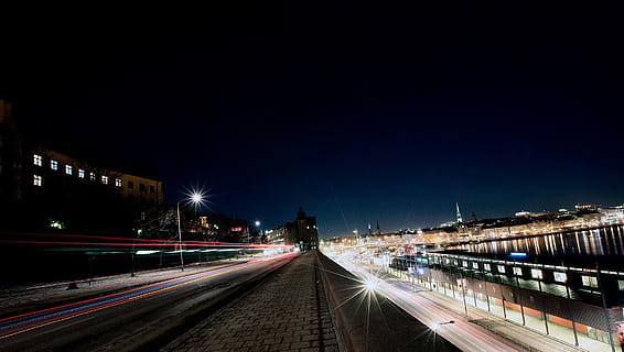 ușoară, structura, drum, pod, orizont, trafic, stradă, noapte, șosea, oraș, zgârie-nori, pasaj superior, peisaj urban, amurg, transport, seară, reflecţie, Reper, întuneric, iluminat, stadiu, transport public, Zona urbană, expunere lungă, traseu de lumină, mişcare, arhitectură, viteză, construită, lumina coada, viata de oras, mișcare încețoșată, cer, exteriorul clădirii, destinații de călătorie, calea de urmat, nici o persoana, strada orașului, în aer liber, diminuarea perspectivei, lumina vehiculului, autostrada cu mai multe benzi, 1080P, CC0, domeniu public, fără drepturi de autor