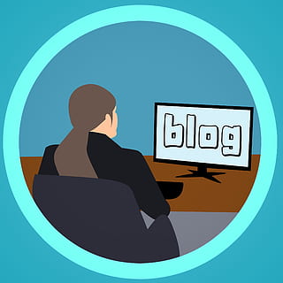illustration, blogger, desk, working., blog, writing, blogging, coding, programmer, programming, accountant, laptop, work, lancer, keyboard, businesswoman, chatting, computer, desktop, education, employee, female, internet, job, mail, media, online, search, , communication, text, one person, sign, blue, symbol, western script, adult, silhouette, indoors, computer icon, women, technology, wireless technology, capital letter, real people, men, message, 1080P, CC0, public domain, royalty free