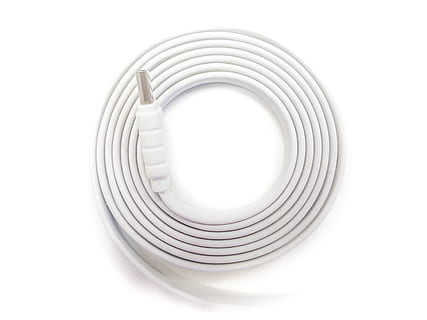 cable usb blanco, foto de estudio, Fondo blanco, separar, adentro, de cerca, nadie, metal, forma geometrica, solo objeto, circulo, naturaleza muerta, el color blanco, forma, equipo, utensilio de cocina, objeto hecho por el hombre, copia espacio, hecho por el hombre, modelo, espiral, color plateado, acero, limpiar, equipo eléctrico, vajilla, 4K, CC0, dominio público, libre de derechos