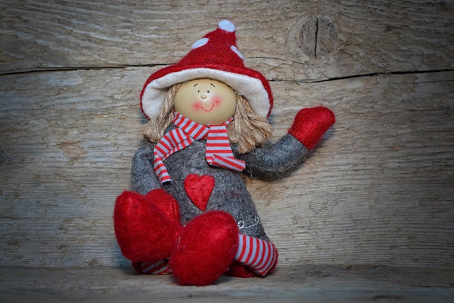Spielzeug, Zeug, ausgestopft, Puppe, Zahl, Feier, rot, Darstellung, Weihnachten, menschliche Darstellung, Urlaub, Weihnachtsdekoration, Holz - Material, Hut, Dekoration, Kunst und Handwerk, Kindheit, Weihnachtsmann, drinnen, Weihnachtsverzierung, männliche Ähnlichkeit, Kreativität, 1080P