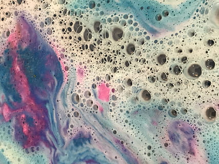 efervescente, cor, banho, bolhas, bolha, fechar-se, sabão sud, agua, ninguém, dentro de casa, origens, quadro completo, texturizado, padronizar, abstrato, higiene, frescura, ainda vida, close-up extremo, limpeza, mar, diretamente acima, bebida, espuma, 4K, CC0, domínio público, royalty free
