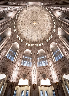 katedral interiør, arkitektonisk design, arkitektur, bygning, loft, nutidige, design, dome, futuristisk, glas, glasartikler, glas vinduer, indendørs, inde, lys, lavvinkelfotografering, moderne, by-, vinduer, bygget struktur, lav vinkel visning, bygning udvendig, ingen mennesker, mønster, arkitektoniske træk, udsmykkede, rejsemål, kuppel, direkte under, rejse, turisme, glas - materiale, Kunst og håndværk, arkitektur og kunst, tagvindue, 5K, CC0, offentligt domæne, royaltyfrie