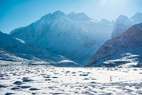 iarnă, zăpadă, rece, Munte, cer, îngheţat, în aer liber, fulg de nea, extrem, temperatura rece, frumusețe în natură, scenice - natura, o scenă liniștită, de munte, mediu inconjurator, liniște, scenă non-urbană, peisaj, un munte acoperit de zăpadă, natură, zi, idilic, nici o persoana, culoare alba, formare, varf de munte, 4K, CC0, domeniu public, fără drepturi de autor