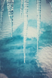 dryppende ister, is, kold temperatur, Frosset, vinter, istap, natur, ingen mennesker, dag, sky - himmel, miljø, sne, skønhed i naturen, udendørs, himmel, på farten, vand, røg - fysisk struktur, bevægelse, dampspor, 4K, CC0, offentligt domæne, royaltyfrie