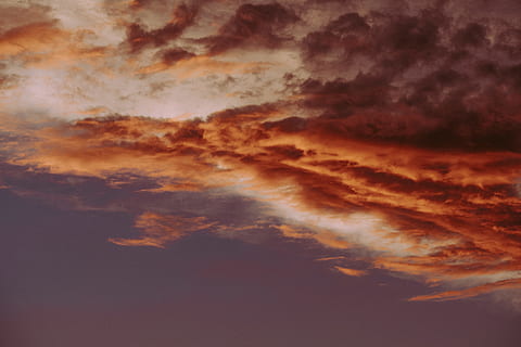 grigio, Marrone, nuvole, d'oro, ora, nube, tramonto, Cloudscape, arancia, cielo, astratto, arte, struttura, superficie, tempesta, natura, nuvola - cielo, tempo metereologico, crepuscolo, sfondi, all'aperto, cielo drammatico, Paesaggi, blu, bellezza nella natura, luce del sole, estate, nuvoloso, colore arancione, sole, buio, luce - fenomeno naturale, Paradiso, immagine a colori, cielo lunatico, alba, giorno, paesaggio, stratosfera, rosso, nessuno, alba - alba, aria, clima, meteorologia, giallo, multicolore, mattina, colori, colore vibrante, luminosa, 5K, CC0, dominio pubblico, privo di copyright