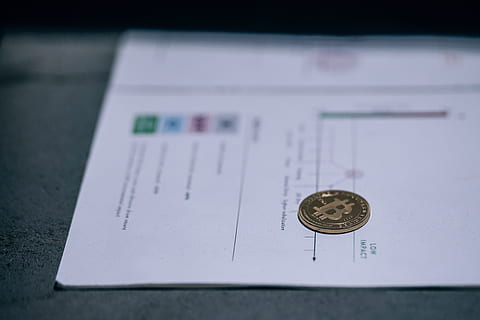 bitcoin analysis, trading forecast report, paper, document, close-up, text, communication, no people, selective focus, finance, number, rubber stamp, indoors, focus on foreground, postage stamp, western script, diagram, letter, still life, business, mail, paperwork, economy, 4K, CC0, public domain, royalty free