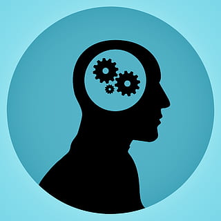 illustration, engrenages, tournant, à l'intérieur, homme, tête., appareil, , Créatif, cerveau, mécanique, concept, conceptuel, la créativité, moteur, visage, équipement, tête, idée, machine, mécanicien, mécanisme, mental, esprit, personnes, profil, silhouette, pense, en pensant, pensée, blanc, mâle, une personne, cercle, Forme géométrique, bleu, prise de vue en studio, forme, fond coloré, partie du corps humain, composite numérique, ciel, Vrais gens, coupé, fermer, photo du visage, personne méconnaissable, la communication, fond bleu, 1080P, CC0, domaine public, libre de droits