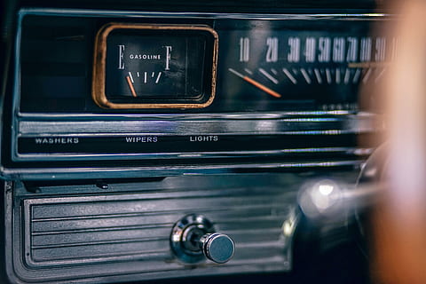 car, dashboard, electronics, speedometer, fuel gauge, travel, transportation, vehicle, text, number, close-up, no people, selective focus, radio, indoors, communication, technology, western script, retro styled, mode of transportation, audio equipment, full frame, music, window, equipment, train - vehicle, meter - instrument of measurement, 5K, CC0, public domain, royalty free