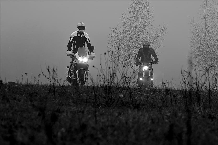 motor, tot terreny, atv, planta, persones reals, naturalesa, longitud completa, camp, una persona, terra, arbre, activitat d'oci, estils de vida, homes, cel, a l'aire lliure, transport, il·luminat, manera de transport, nit, herba, creixement, 5K