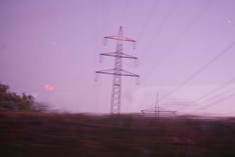 germany, technology, fog, electricity pylon, electricity, connection, no people, fuel and power generation, sky, cable, tower, power supply, nature, power line, land, tall - high, built structure, plant, environment, outdoors, global communications, 4K, CC0, public domain, royalty free