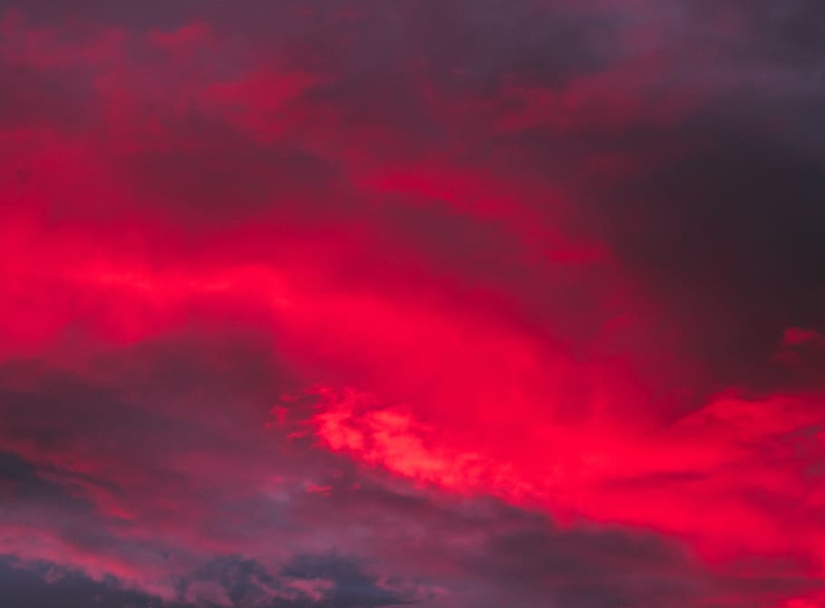 vermell, núvols, posta de sol, núvol, cloudscape, color, dramàtica, cel, skyscape, núvol - cel, bellesa a la natura, cel dramàtic, color rosa, cap gent, naturalesa, escenics - natura, fons, tranquil·litat, nit, vista d’angle baix, resum, idíl·lic, a l'aire lliure, tempesta, fons abstractes, porpra, poder a la natura, 5K