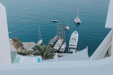 yatch, vand, hav, nautiske fartøj, transportmidler, transportform, natur, høj vinkel visning, dag, ingen mennesker, plante, sejlbåd, strand, udendørs, fortøjet, rejse, skønhed i naturen, scenics - natur, jord, yacht, 4K, CC0, offentligt domæne, royaltyfrie