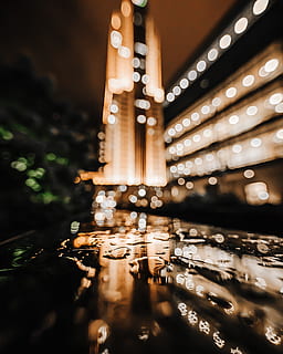 Bokeh Fotografie, Gebäude, die Architektur, verwischen, unscharfer Hintergrund, Kirche, Farben, dunkel, Unscharf gestellt, Design, Abend, glitzern, Beleuchtung, Langzeitbelichtung, modern, Nacht-, Nachtzeit, Zeitraffer, städtisch, Wasser, beleuchtet, selektiver Fokus, keine Leute, Nahansicht, Lichtanlage, Reflexion, Dekoration, Fokus auf den Vordergrund, nass, Metall, drinnen, Natur, Licht - natürliches Phänomen, Feier, glühend, Flachwinkelansicht, Regen, 2K, CC0, gemeinfrei, lizenzfrei
