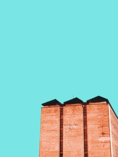 edificio de concreto marrón, ladrillo, pared, edificio, arquitectura, al aire libre, #arquitectura # construcción #inspiración #diversidad #colores # escandinavo # Dinamarca #pasteltones #unsplash # viajes #fotografía #ciudad #urban #walks, naturaleza, condominio, alojamiento, ropa, vestir, torre, Hazme, Iglesia, agua, techo, pantalones, transporte, vehículo, capa, copia espacio, exterior del edificio, estructura construida, nadie, cielo, vista de ángulo bajo, azul, cielo limpio, fondo de color, marrón, material de madera, pared - característica de la construcción, casa, día, de cerca, color turquesa, 4K, CC0, dominio público, libre de derechos
