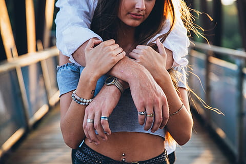 love photo, Women, Fashion, Couple, Love, Friends, Valentines Day, Models, Boho, People, adult, females, emotion, positive emotion, two people, togetherness, embracing, casual clothing, couple - relationship, bonding, young women, human body part, heterosexual couple, young adult, focus on foreground, lifestyles, human hand, hand, care, beautiful woman, 4K