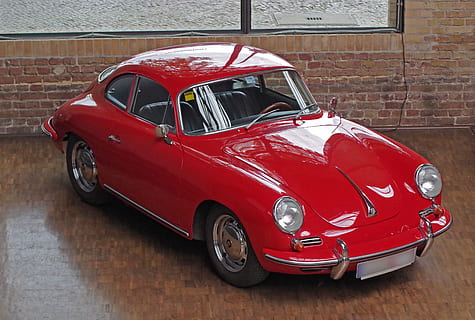 auto, porsche, coupe, Old Timer, voertuig, transport systeem, rood, automotive, oldtimer auto, klassiek, verzamelobject, wijze van transport, motorvoertuig, landvoertuig, vervoer, vintage auto, retro gestileerd, dag, converteerbaar, architectuur, stationair, geen mensen, stenen muur, steen, ingebouwde structuur, glimmend, verzamelaarswagen, buitenshuis, luxe, chroom, 4K, CC0, publiek domein, royaltyvrij