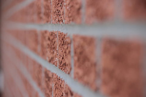 parete, mattoni, Linee, messa a fuoco, edifici, messa a fuoco selettiva, avvicinamento, fotogramma intero, nessuno, sfondi, giorno, pianta, natura, in casa, caratteristica della parete, struttura costruita, concentrarsi sullo sfondo, architettura, strutturato, recinto, foglia, cibo, primo piano estremo, mattone, 4K, CC0, dominio pubblico, privo di copyright