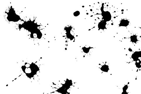 splatter, maling, splat, sprøyte, blekk, inkblot, sprut, flekk, skitt, bakgrunn, punktum, isolert, dekorasjon, skitten, hvit, væske, konsept, symbol, blob, dryppe, farge, tegning, svart, form, abstrakt, miste, børste, design, blot, grunge, sted, innendørs, ingen folk, studio skudd, farget, svart farge, hvit bakgrunn, kunst og Håndverk, papir, rotete, høy vinkel visning, mønster, hvit farge, enkelhet, nærbilde, teksturert effekt, 2K, CC0, offentlig domene, opphavsrett gratis