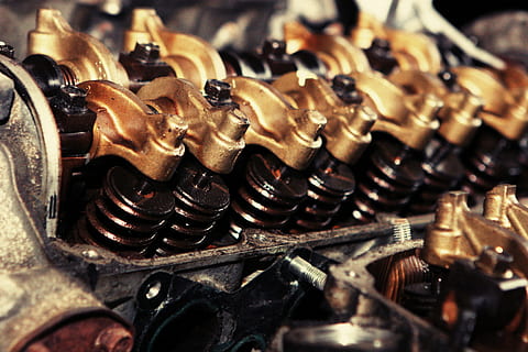 engine, block, mechanic, auto, parts, metal, selective focus, close-up, indoors, technology, large group of objects, machinery, no people, full frame, abundance, backgrounds, still life, old, obsolete, machine part, number, high angle view, work tool, equipment, 2K, CC0, public domain, royalty free