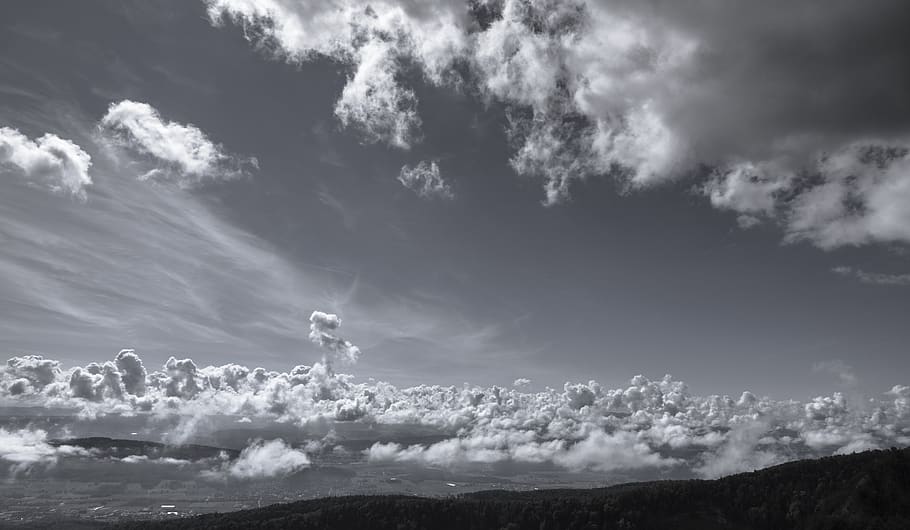 núvols, cel, vista, belchenflue, paisatge, humor, panorama, vista llunyana, suïssa, núvol - cel, escenics - natura, bellesa a la natura, naturalesa, muntanya, cap gent, medi ambient, dia, escena tranquil·la, tranquil·litat, a l'aire lliure, Serra, escena no urbana, idíl·lic, panoràmica, destinacions de viatge, arbre, 5K