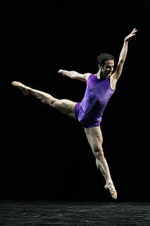 man, performing, ballet dancing, dance, dancer, dancing, jump, performance, performer, person, full length, limb, human arm, black background, human limb, one person, skill, arms raised, studio shot, body part, human body part, indoors, agility, vitality, balance, ballet, ballet dancer, elegance, leg, 2K, CC0, public domain, royalty free
