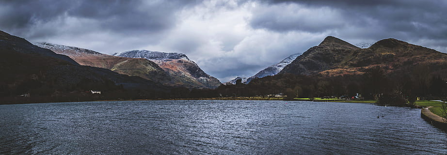 écran large, dramatique, paysage, les montagnes, des nuages, blanc, Lac, rivière, eau, herbe, haute définition, fond d'écran, fond d'écran hd, Montagne, nuage - ciel, ciel, paysages - nature, chaîne de montagnes, beauté dans la nature, la nature, environnement, scène tranquille, tranquillité, orage, personne, Destinations de voyage, couvert, nuage d'orage, sommet de la montagne, 8K, CC0, domaine public, libre de droits