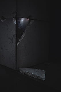 gray tiles, francia, burdeos, indoors, room, building, #conceptualart, #conceptual, #art, #black, #dark, #rock, #space, #universe, #create, #photoshop, #photoart, #project, #concept, #minimalims, #magic, dark, night, shadow, architecture, no people, nature, solid, broken, light - natural phenomenon, built structure, close-up, illuminated, abandoned, concrete, 5K, CC0, public domain, royalty free