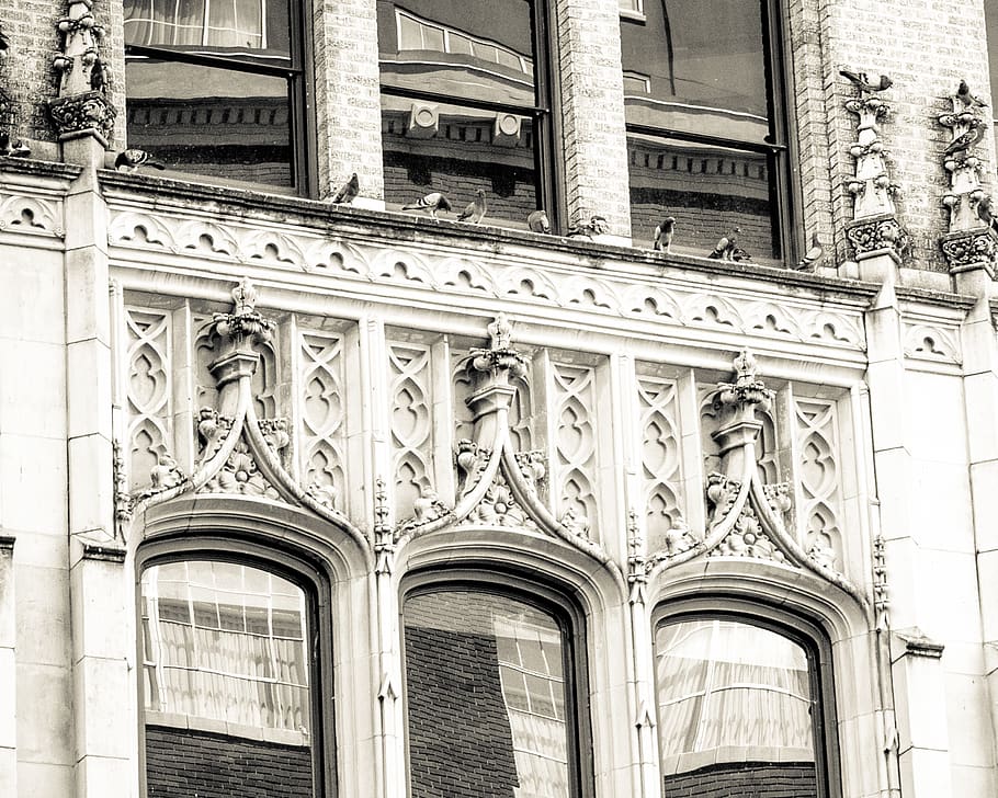 die Architektur, gebaute Struktur, Gebäudehülle, Flachwinkelansicht, Gebäude, keine Leute, Tag, die Vergangenheit, Geschichte, Bogen, Stadt, Fenster, draußen, Reiseziele, architektonische Säule, Design, Vollbild, Reise, Glas - Material, aufwendig, Gothic Style, 2K