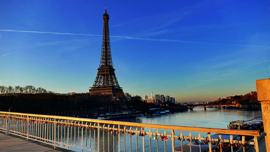 věž, eiffel, seine, Paříž, most, řeka, Dovolená, cestovat, Evropa, architektura, stavba, voda, destinace, město, nebe, cestovní ruch, Příroda, spojení, most - mužská konstrukce, exteriér budovy, nikdo, Dějiny, vysoká - vysoká, venku, železo - kov, osobní plavidlo, 2K