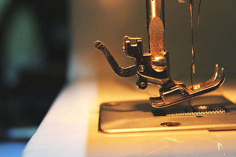 sewing machine, various, close-up, indoors, no people, metal, selective focus, arts culture and entertainment, focus on foreground, machinery, retro styled, technology, music, machine part, control, still life, manufacturing equipment, household equipment, antique, equipment, 2K, CC0, public domain, royalty free