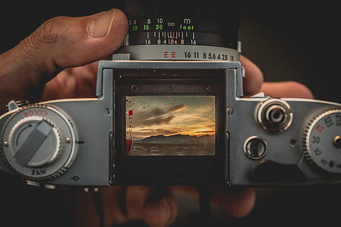 camera, lens, shutter, button, photography, view, , human hand, hand, human body part, technology, photography themes, one person, finger, human finger, real people, indoors, close-up, camera - photographic equipment, personal perspective, holding, photographic equipment, unrecognizable person, equipment, body part, men, push button, electrical equipment, 5K, CC0, public domain, royalty free