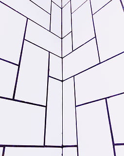 utility pole, pattern, tile, bathroom, minimal, wall, texture, geometric, white, abstract, perapective, building, purple, ornament, clothing, apparel, architecture, diagram, text, plot, low angle view, backgrounds, full frame, no people, geometric shape, built structure, shape, design, sky, indoors, close-up, glass - material, day, ceiling, clear sky, square shape, skylight, directly below, 2K, CC0, public domain, royalty free