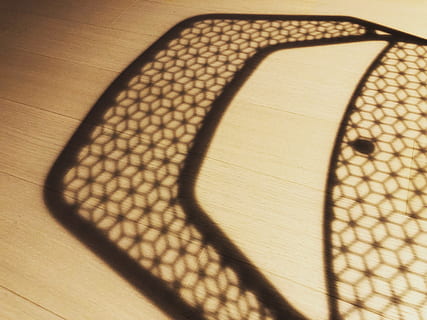 shadow, bludot, stool, shapes, polygon, background, indoors, no people, high angle view, close-up, sunlight, pattern, nature, wood - material, technology, studio shot, selective focus, day, healthcare and medicine, education, transparent, focus on shadow, geometric shape, racket, shape, 4K, CC0, public domain, royalty free