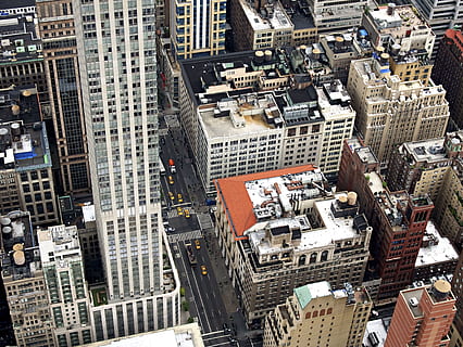 arkitektur, bygning, infrastruktur, struktur, etablering, leilighet, vinduer, condominium, hotell, skyskraper, Urban, by, antenne, vei, bygge eksteriør, bygget struktur, kontorbygning eksteriør, bybildet, boligområde, høy vinkel visning, flybilde, ingen folk, dag, gate, kontor, transport, tårn, moderne, høy - høy, utendørs, Finans distrikt, 4K, CC0, offentlig domene, opphavsrett gratis